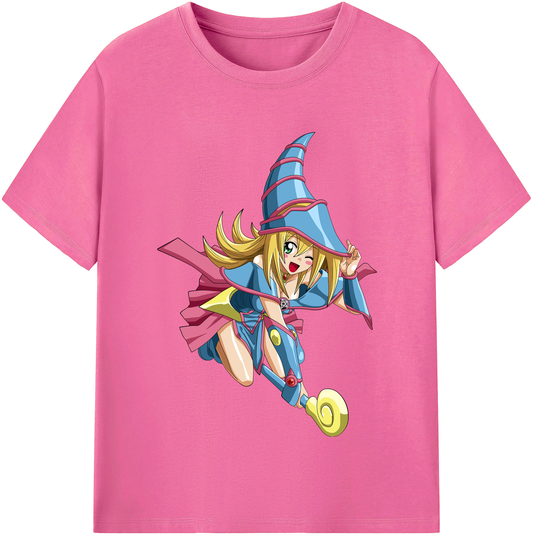 （画像用） 遊☆戯☆王 Yu-Gi-Oh! レディースカジュアルプリントTシャツ（綿100％）